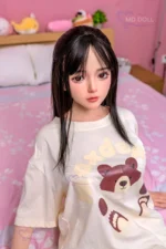 MD Doll 150cm(4ft92) F-Cup Silicone Sex Doll Poppy Asian Doll