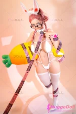 FU Doll 157cm(5ft15) J-Cup Silicone Sex Doll Milkshake ROS Real Skin Texture - Image 6