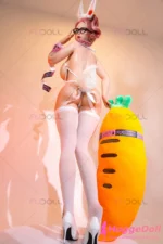 FU Doll 157cm(5ft15) J-Cup Silicone Sex Doll Milkshake ROS Real Skin Texture - Image 14