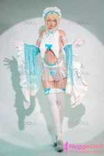 FuDoll 157cm(5ft15) J-Cup Silicone Sex Doll XiaoBei ROS Real Skin Texture - Image 5