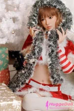 FU Doll 161cm(5ft28) F-Cup Silicone Sex Doll ShaLi Christmas outfit ROS - Image 15