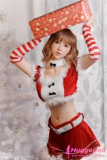 FU Doll 161cm(5ft28) F-Cup Silicone Sex Doll ShaLi Christmas outfit ROS - Image 6