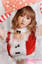 FU Doll 161cm(5ft28) F-Cup Silicone Sex Doll ShaLi Christmas outfit ROS - Image 5