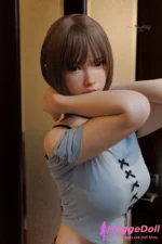 FU Doll 161cm(5ft28) F-Cup Silicone Sex Doll ShaLi With Short Hair ROS - Image 7