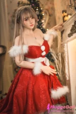 FU Doll 165cm(5ft41) F-Cup Silicone Sex Doll XiaoBei With Christmas outfit ROS - Image 12