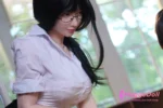 Jiusheng Doll 160cm(5ft25) F-Cup Silicone Sex Doll Eimi Teacher Style - Image 14