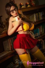 Ridmii 161cm(5ft28) J-Cup Silicone Head TPE Body Sex Doll Jess - Image 5