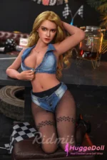 Ridmii 152cm(4ft99) G-Cup Silicone Head TPE Body Sex Doll Tessa - Image 5