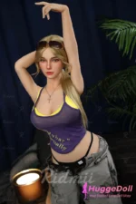 Ridmii 164cm(5ft38) F-Cup Silicone Head TPE Body Sex Doll Nxy - Image 3