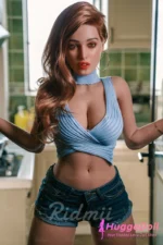 Ridmii 164cm(5ft38) F-Cup Silicone Head TPE Body Sex Doll Ailish - Image 3