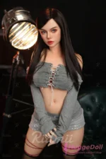 Ridmii 164cm(5ft38) F-Cup Silicone Head TPE Body Sex Doll Fiora - Image 4
