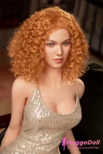 Ridmii 161cm(5ft28) E-Cup Silicone Head TPE Body Sex Doll Jordi - Image 4