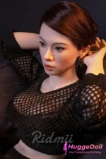 Ridmii 158cm(5ft18) F-Cup Silicone Head TPE Body Sex Doll Aidra - Image 4
