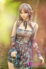 Ridmii 163cm(5ft35) F-Cup Silicone Head TPE Body Sex Doll Aggie