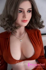 Ridmii 163cm(5ft35) F-Cup Silicone Head TPE Body Sex Doll Krista - Image 2